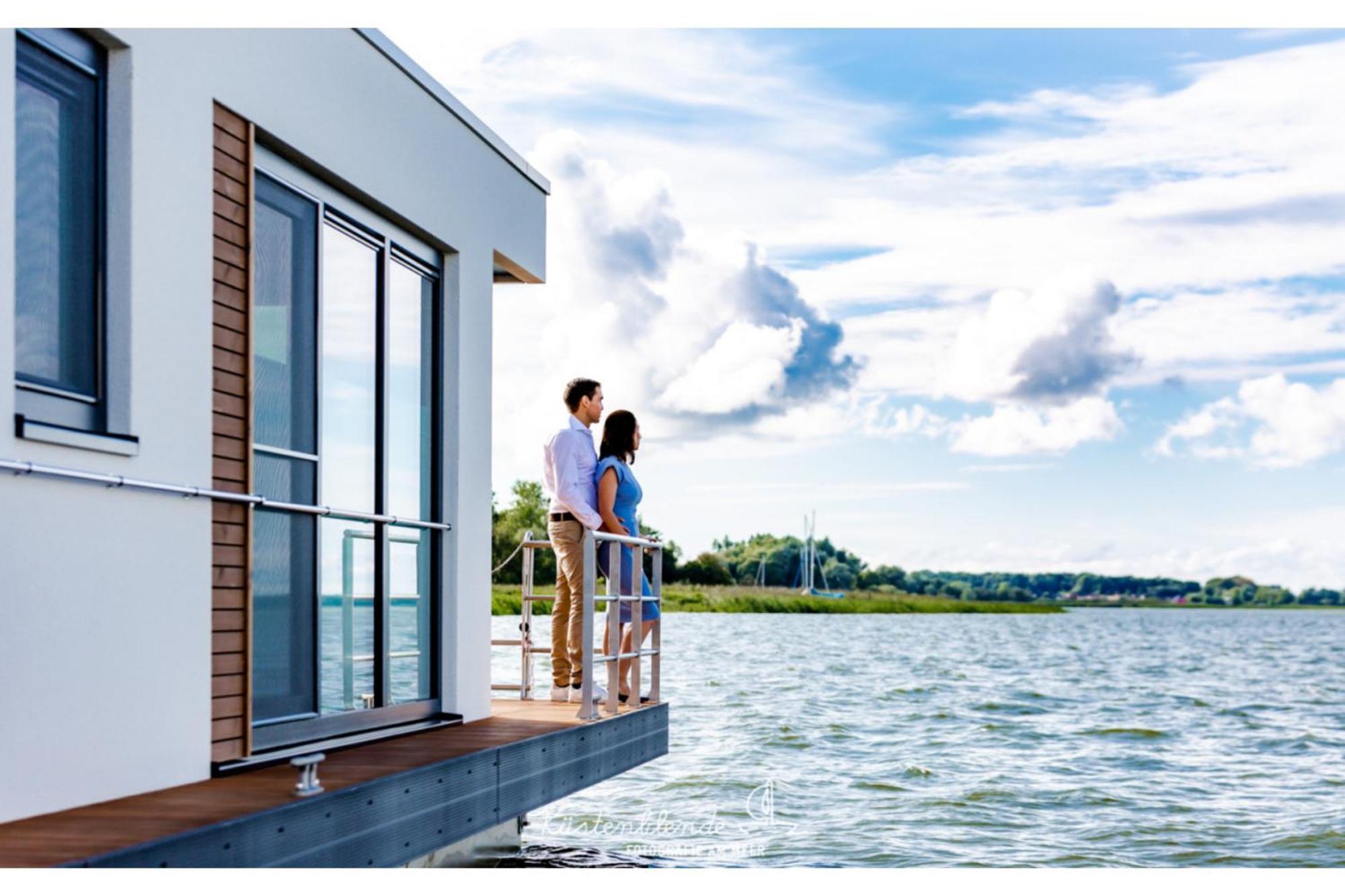 Ostsee Hausboot - Kranichnest Lp1 リーブニッツ・ダムガルテン エクステリア 写真