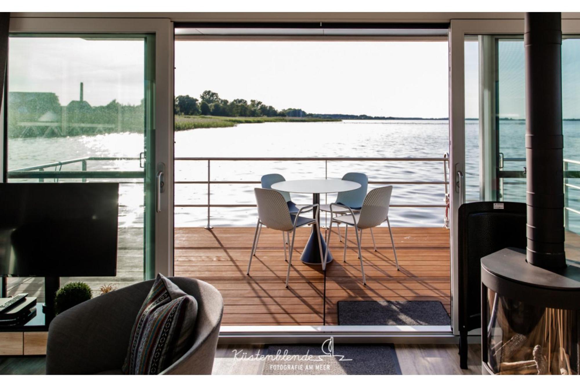 Ostsee Hausboot - Kranichnest Lp1 リーブニッツ・ダムガルテン エクステリア 写真