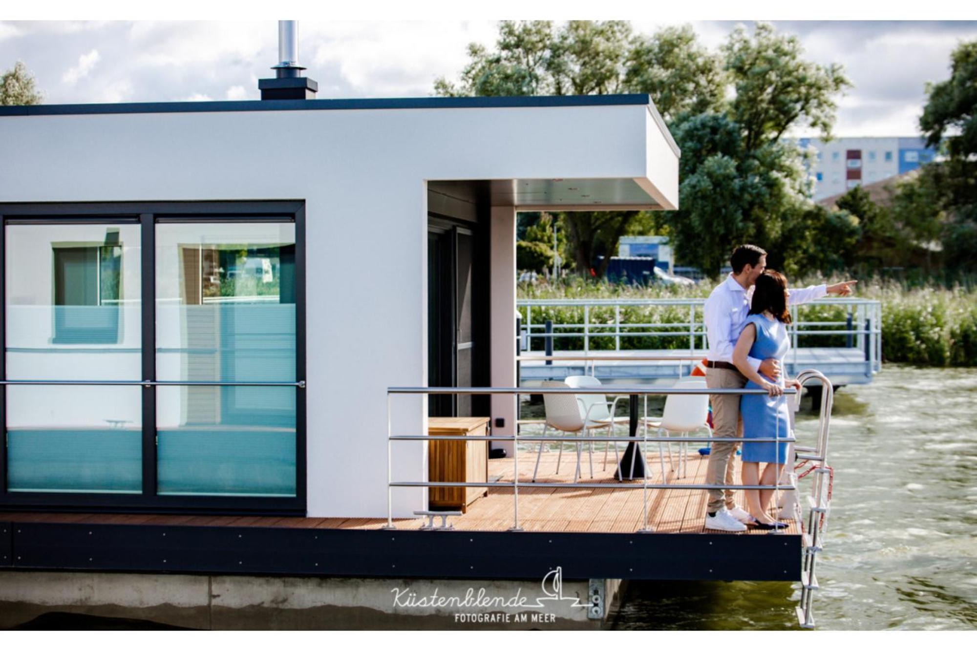 Ostsee Hausboot - Kranichnest Lp1 リーブニッツ・ダムガルテン エクステリア 写真