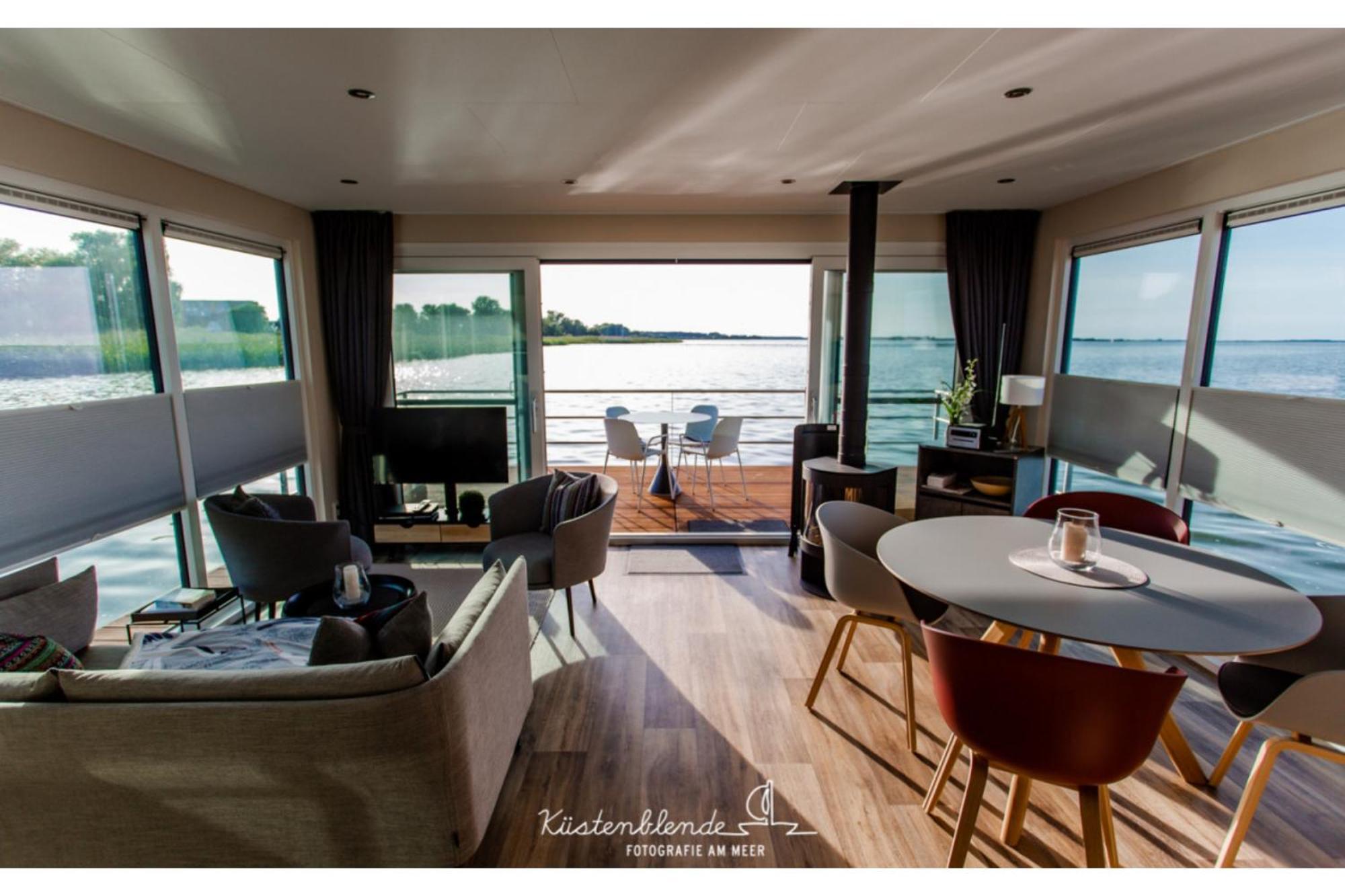 Ostsee Hausboot - Kranichnest Lp1 リーブニッツ・ダムガルテン エクステリア 写真